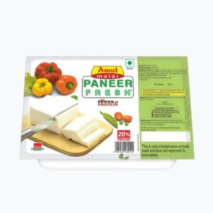Amul Fresh malai Paneer 200g , 20gProtein/100g