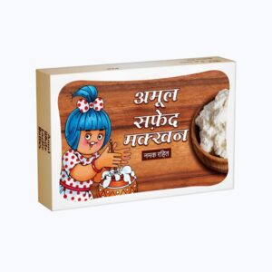 Amul White Unsalted Butter 100g