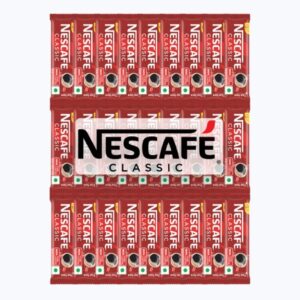 Nescafe Classic 100% Pure Instant Coffee Powder 72 pcs